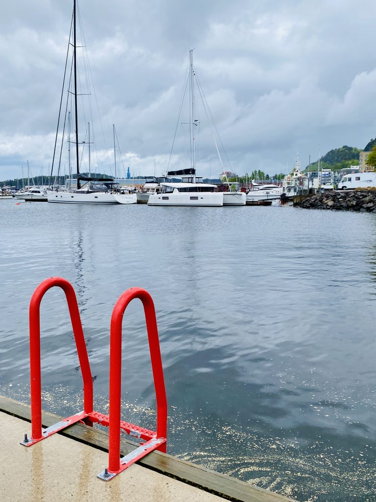 Street photo in Holmestrand, Norway by Andrew Knight