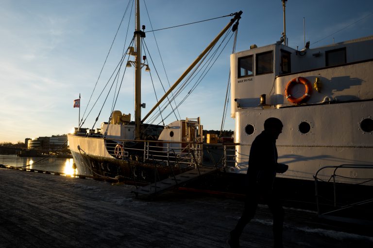 Street photo in Tønsberg, Norway by Andrew Knight