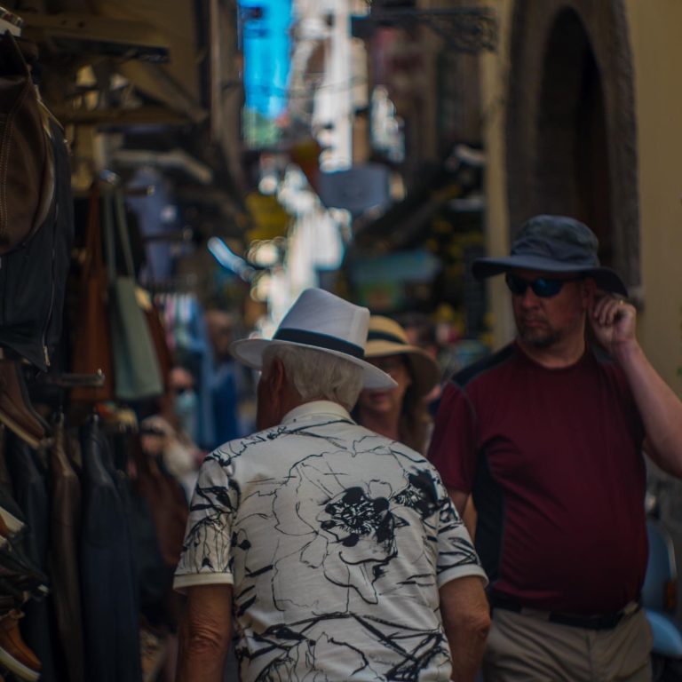 Street photo in Sorrento, Italy by Ian Barrons