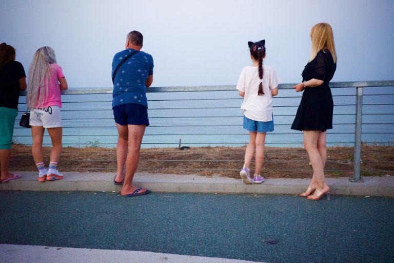 Street photo in Eforie, Romania by Szilard Locsei