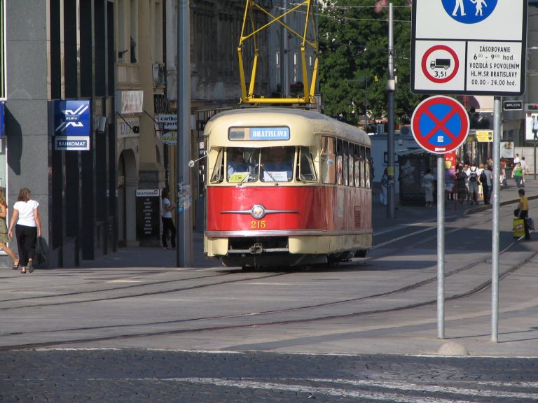 Street photo in Bratislava, Slovakia by Igor Brzeżek