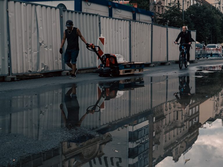 Street photo in Václavské nám, Czechia by Liburek Nyvltu