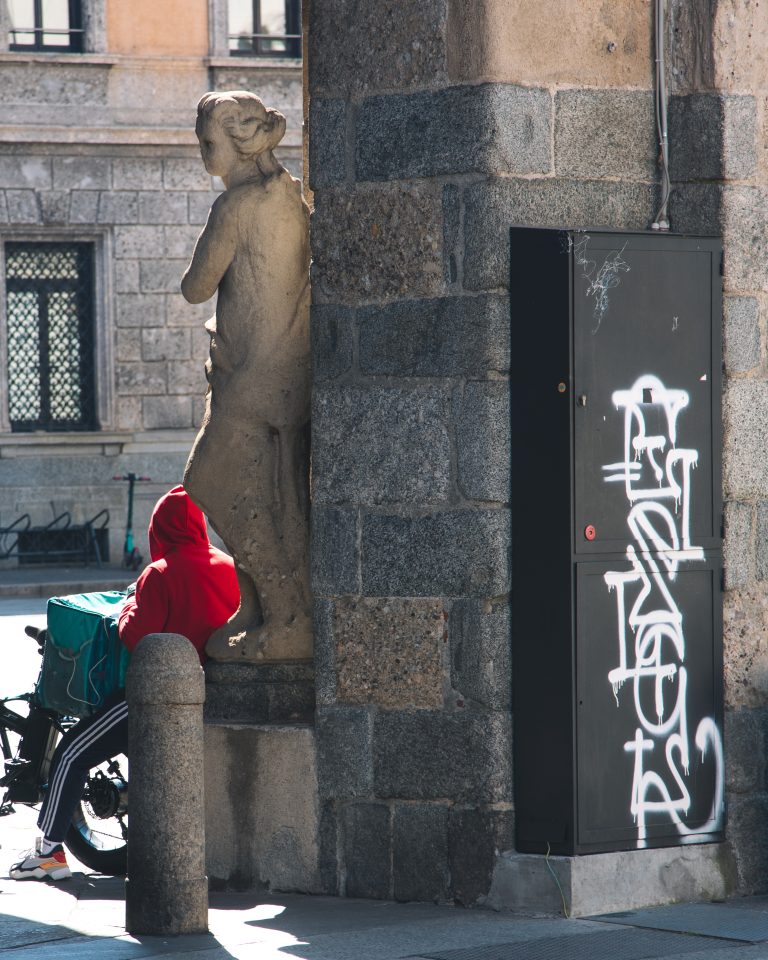 Street photo in Monza, Italy by Ruben Salvaterra