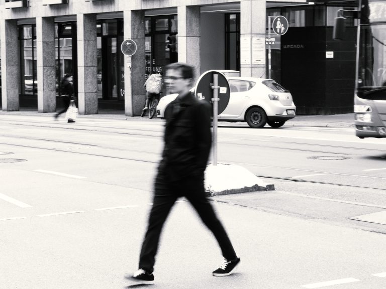 Street photo in Darmstadt, Germany by Claudius Bock