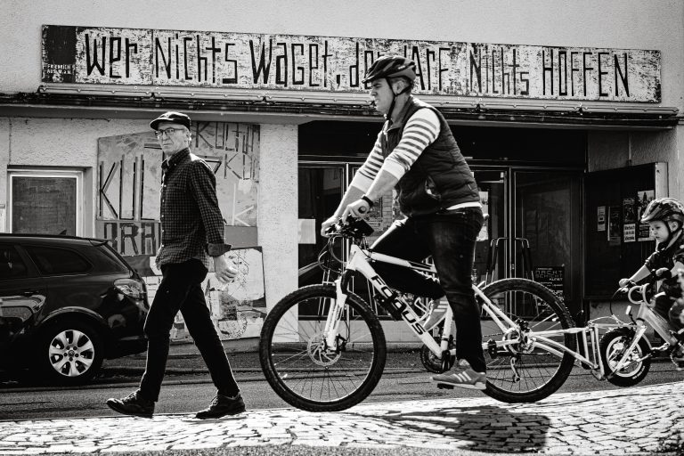 Street photo in Marbach am Neckar, Germany by Torsten Scholz