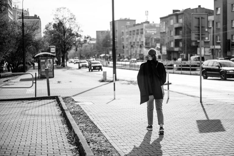 Street photo in Katowice, Poland by Bartosz Pułtorak
