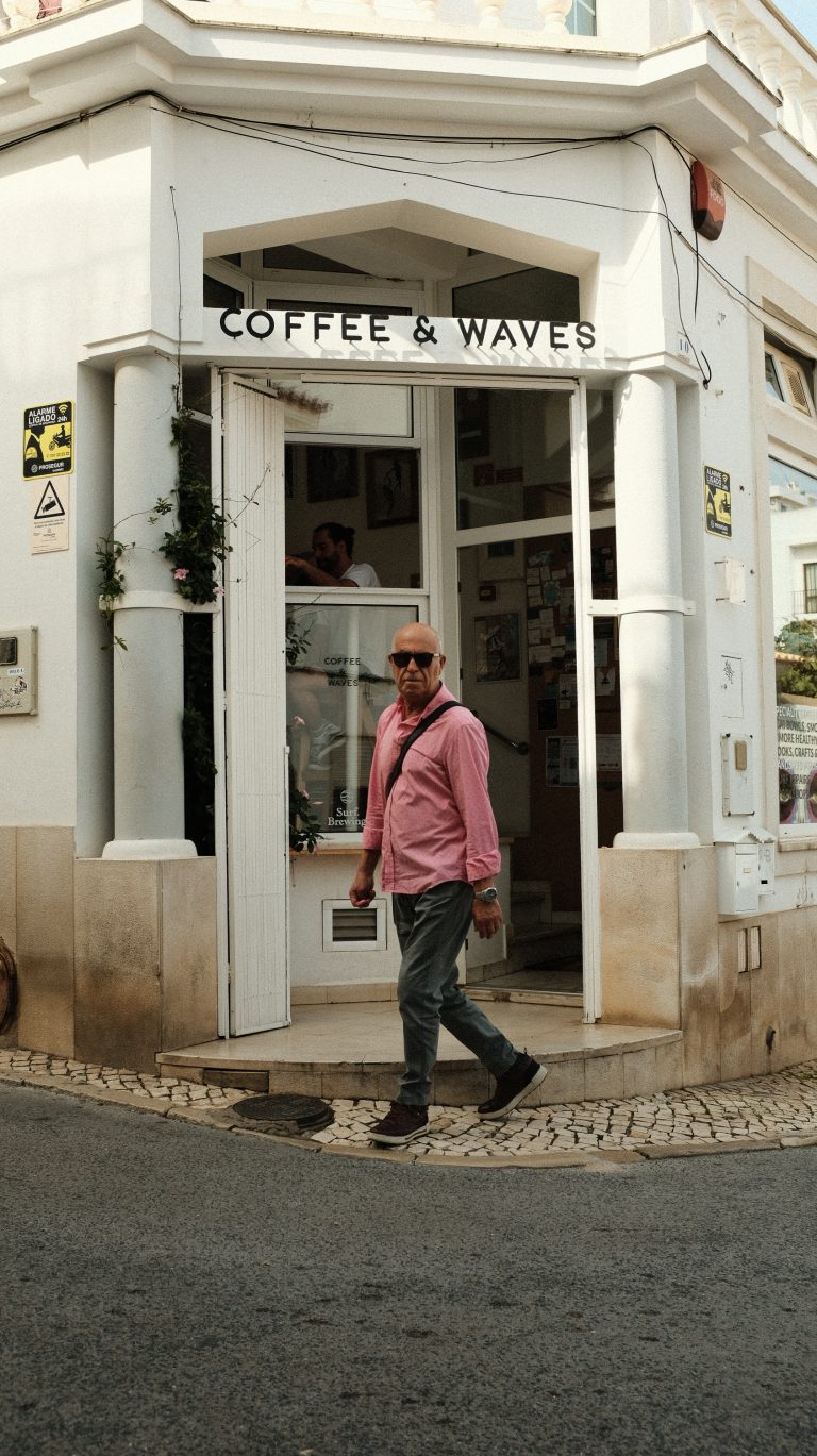 Street photo in Lagos, Portugal by Samual Shears