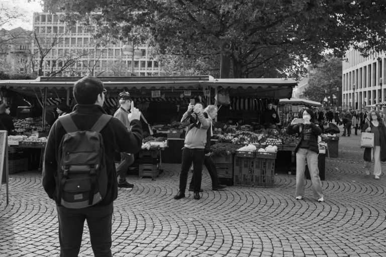 Street photo in Wiesbaden, Germany by Christian Stegmann