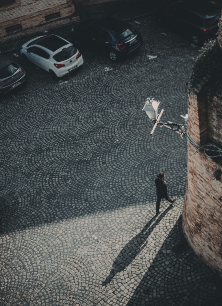 Street photo in Offagna, Italy by Lorenzo Cingolani