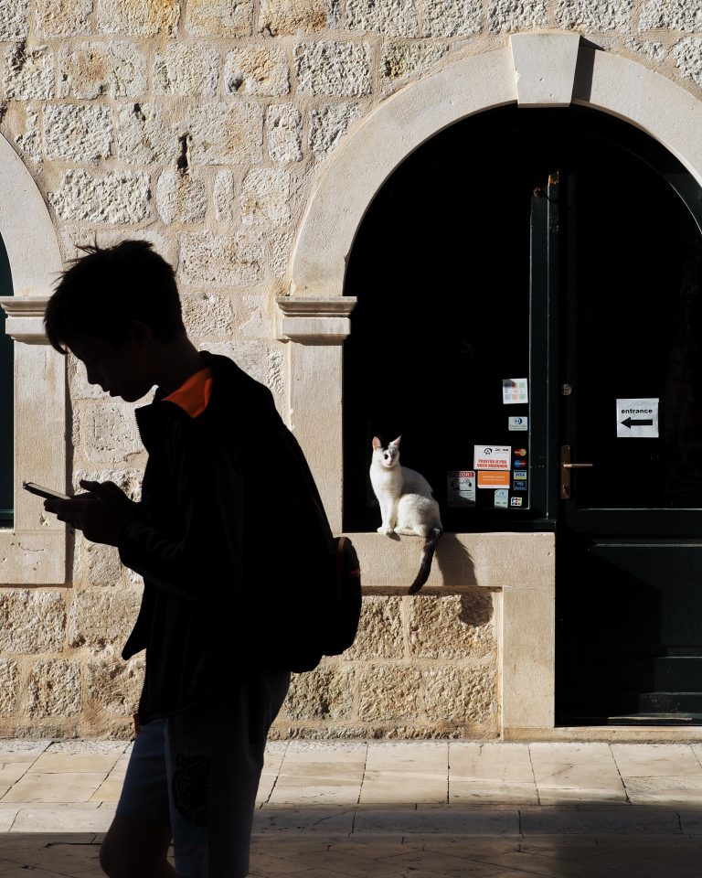Street photo in Dubrovnik, Croatia by Rene Škrinjarić