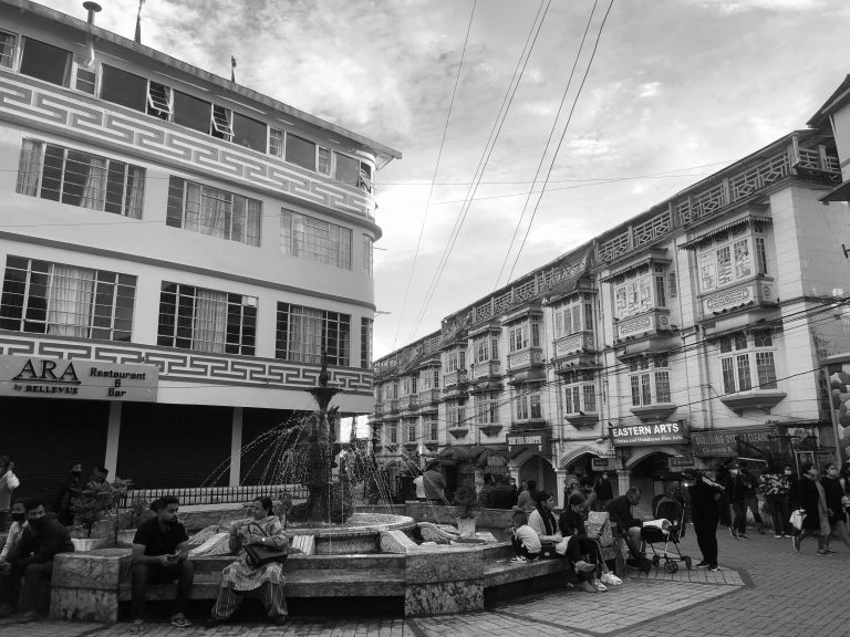 Street photo in Darjeeling, India by Legsang Sherpa