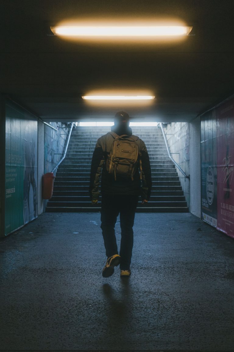 Street photo in Linz, Austria by Samuel Heinrich