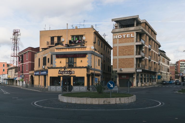 Street photo in Civitavecchia, Italy by Samuel Heinrich