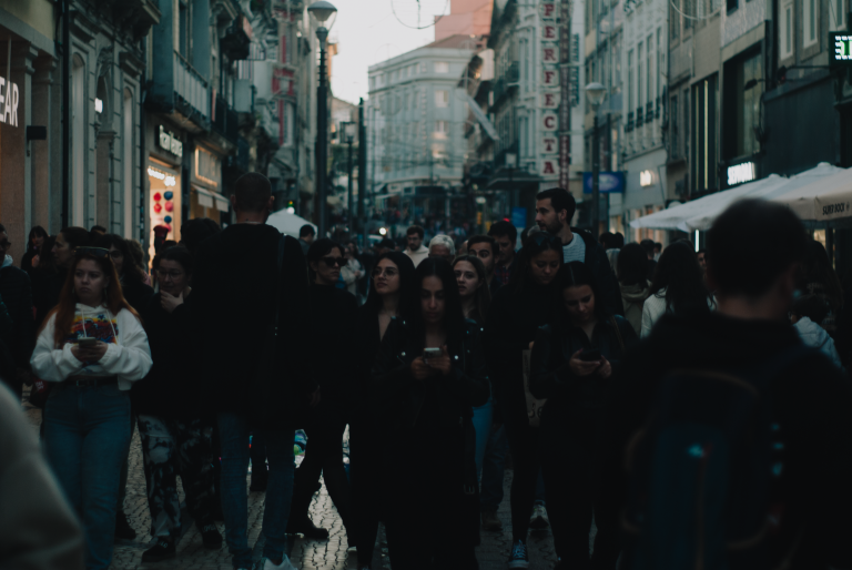 Street photo in Porto, Portugal by Bert Semanas