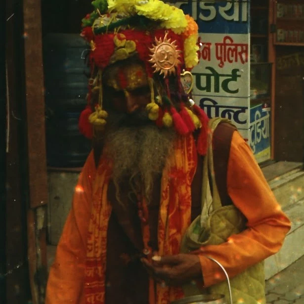 Street photo in Kathmandu, Nepal by Ali Sahil