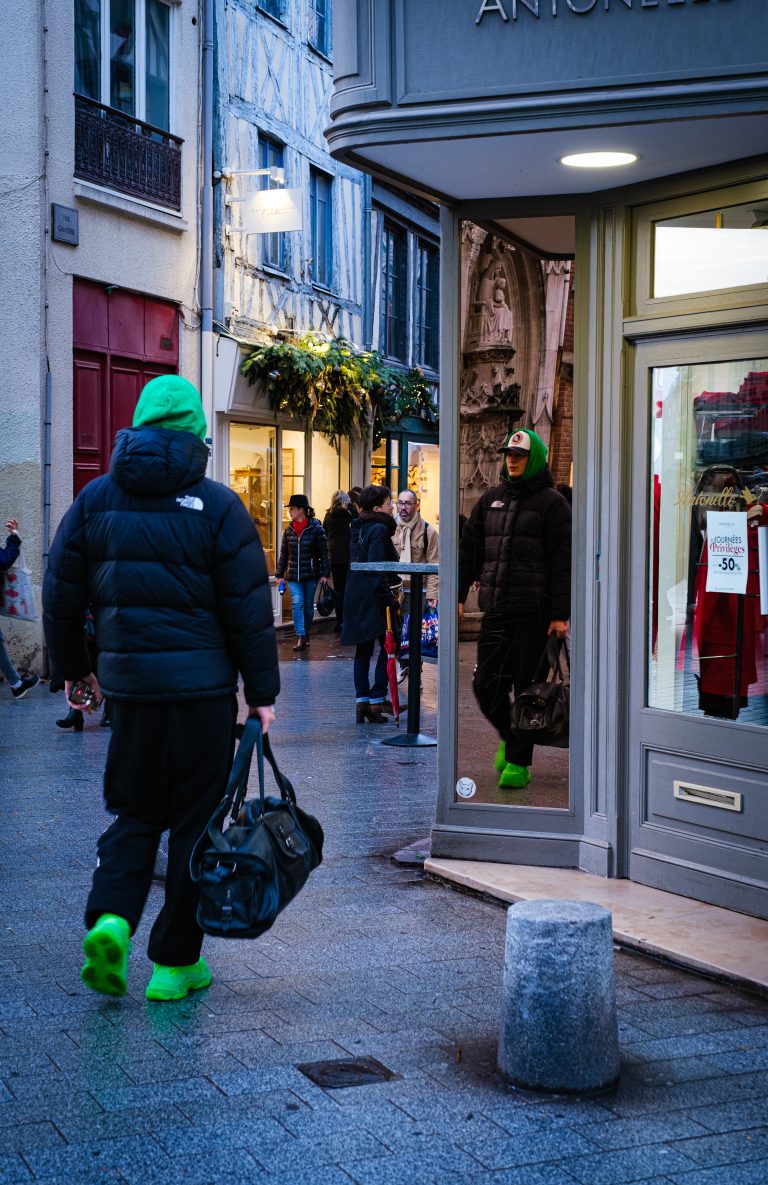 Street photo in Rouen, France by Sean Mason