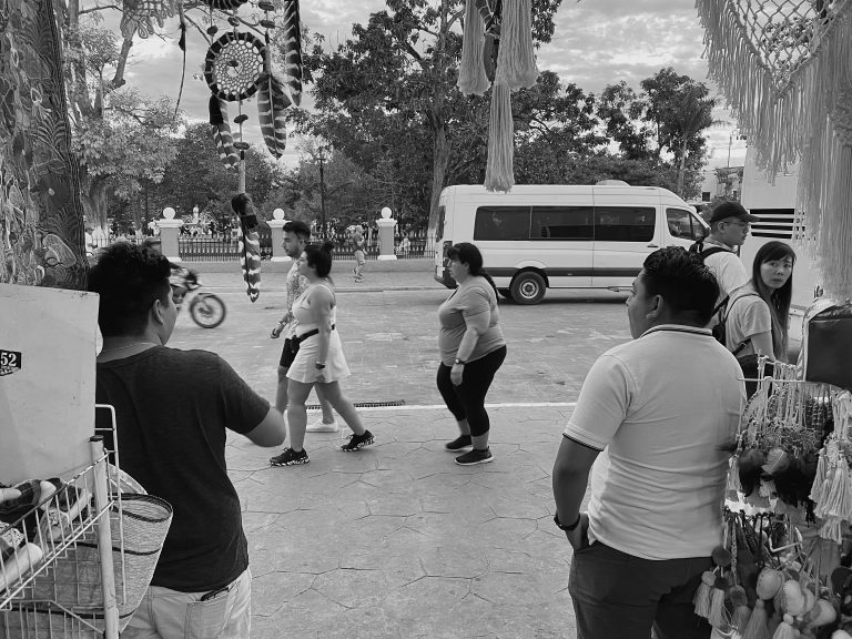 Street photo in Valladolid, Mexico by Mike Lenarczyk