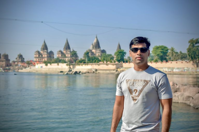 Street photo in Orchha, India by Pratik Kumar