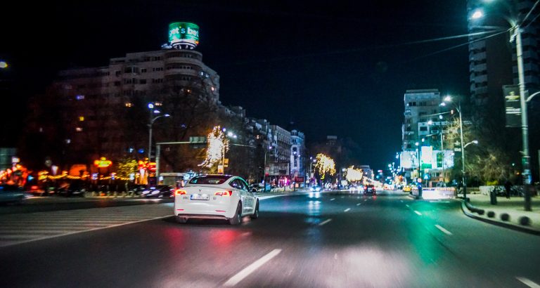 Street photo in Bucharest, Romania by Andrei Cartiu