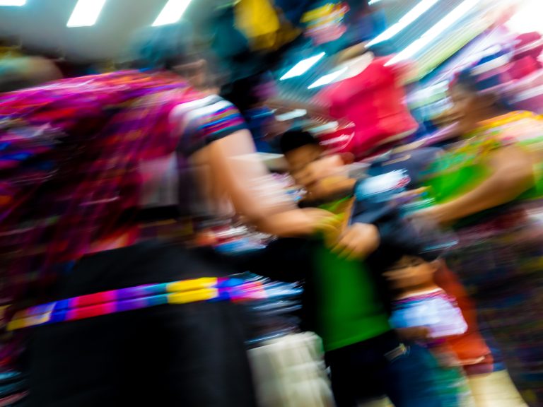 Street photo in San Andrés Semetabaj, Guatemala by Duncan Aitken