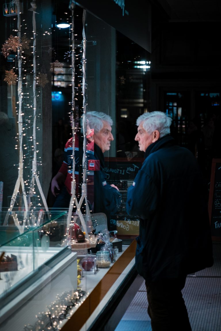 Street photo in Rouen, France by Sean Mason