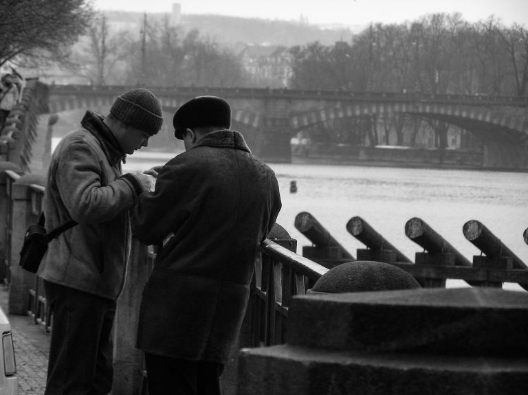 Street photo in Prague, Czechia by Marco Da Ros
