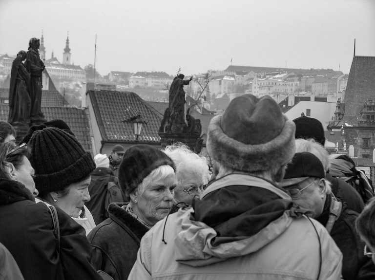 Street photo in Prague, Czechia by Marco Da Ros
