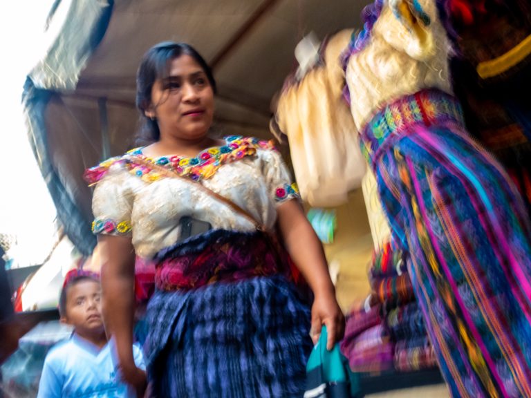 Street photo in San Andrés Semetabaj, Guatemala by Duncan Aitken