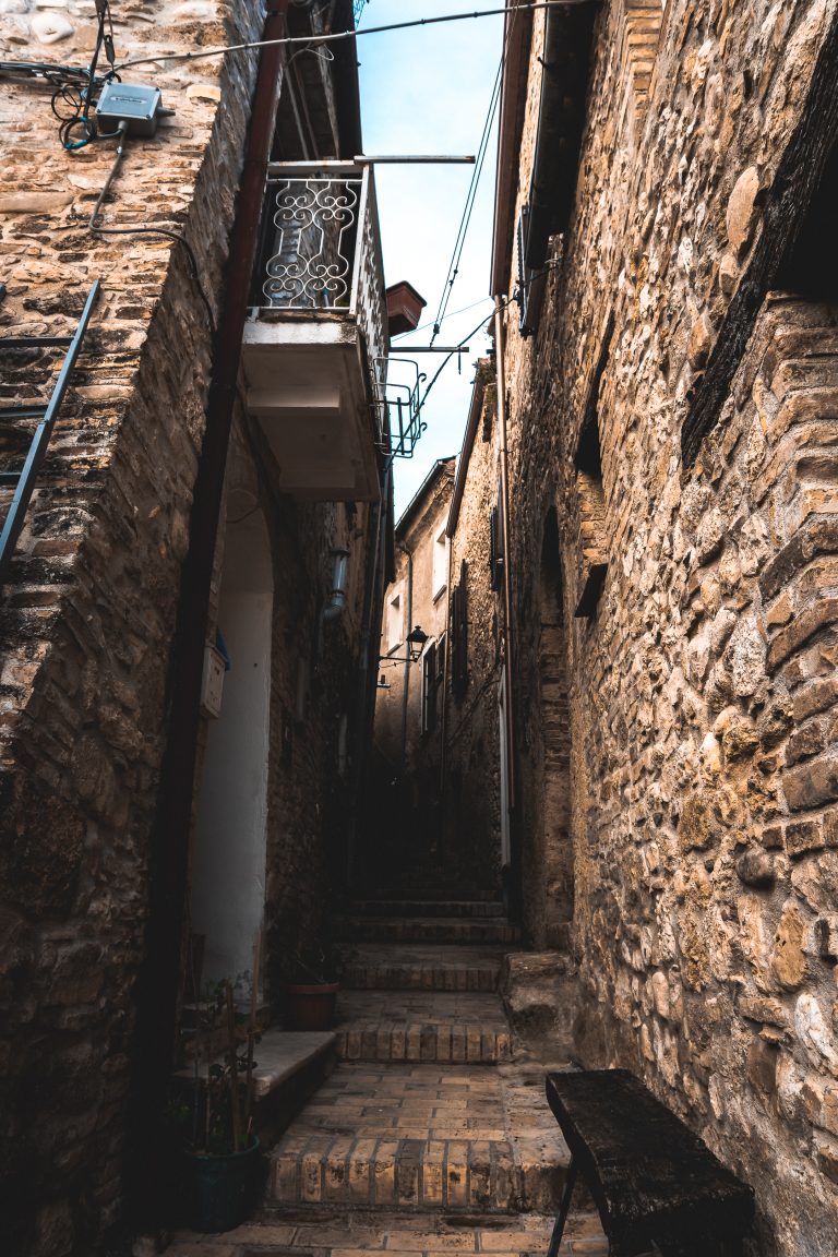 Street photo in Offagna, Italy by Lorenzo Cingolani