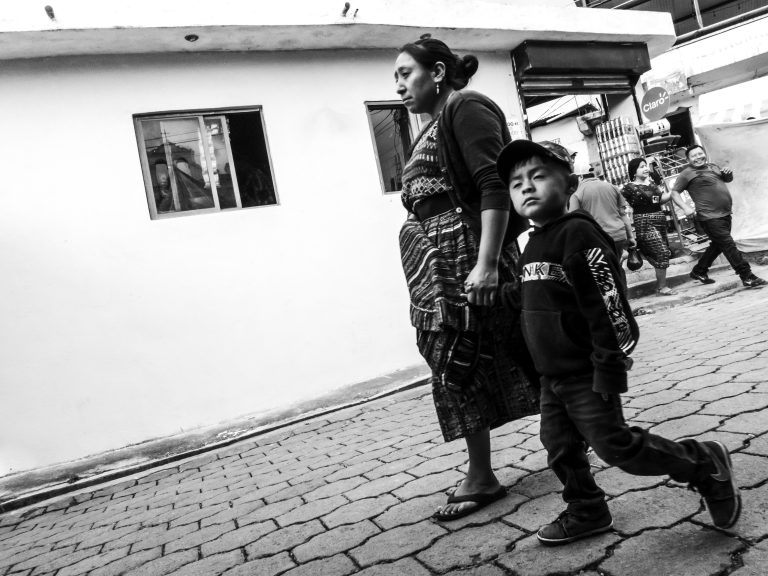 Street photo in San Andrés Semetabaj, Guatemala by Duncan Aitken