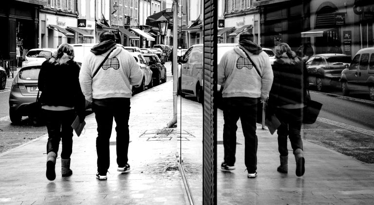 Street photo in Lavaur, France by Sean Mason