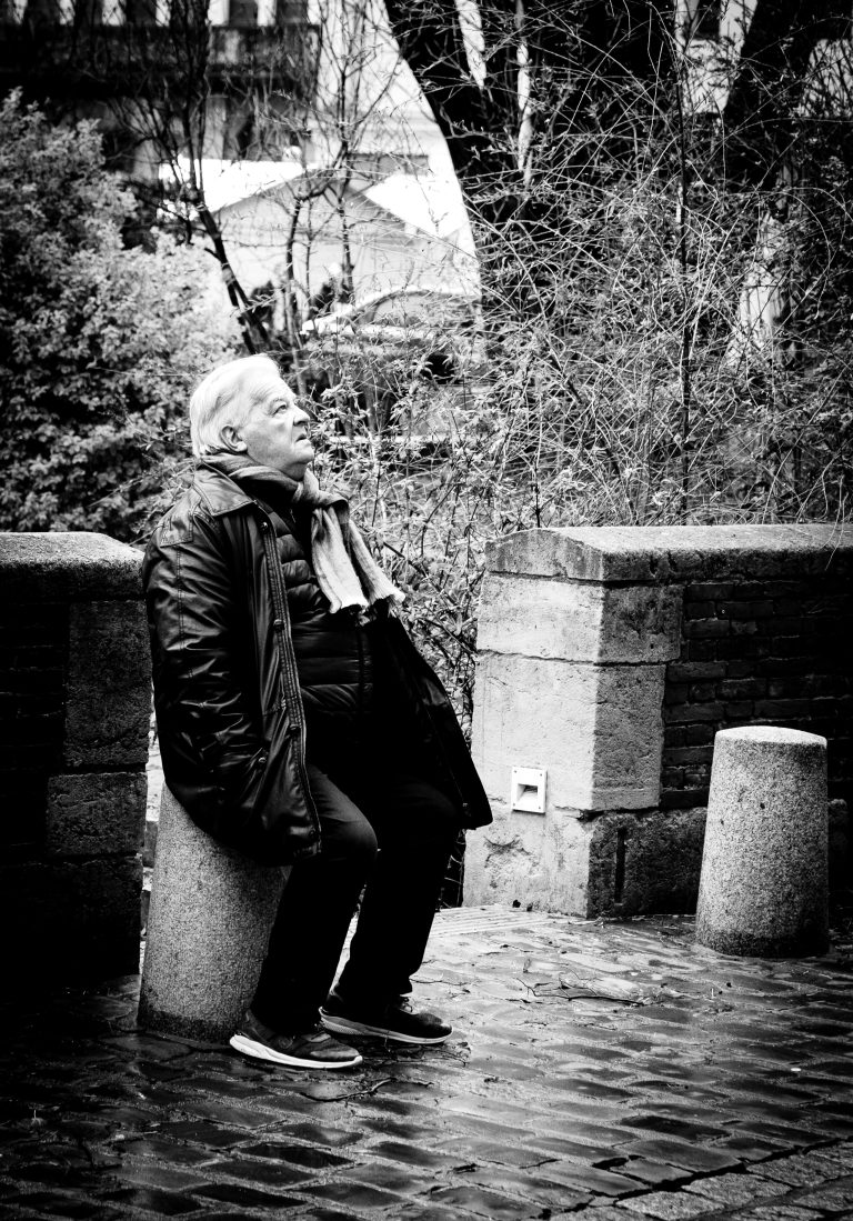 Street photo in Rouen, France by Sean Mason