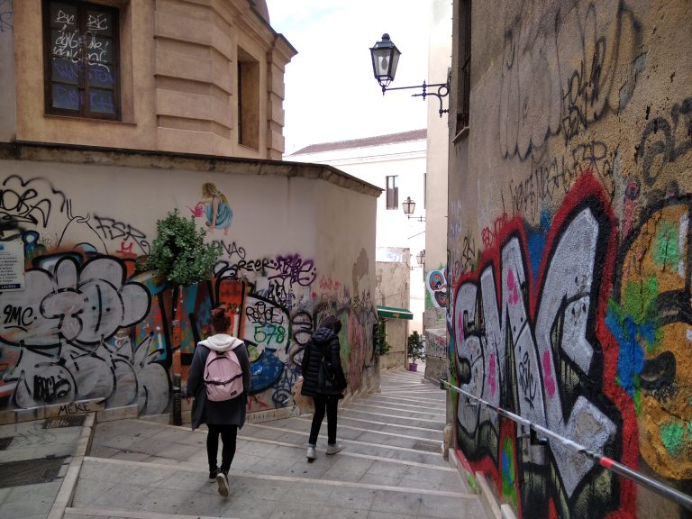 Street photo in Cagliari, Italy by Stefano Antonio Piras
