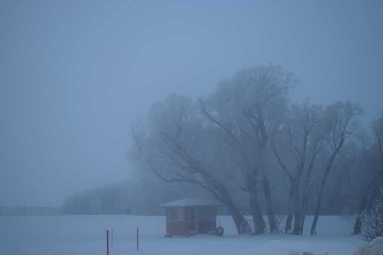 Street photo in Lorette, Canada by Mike Carter