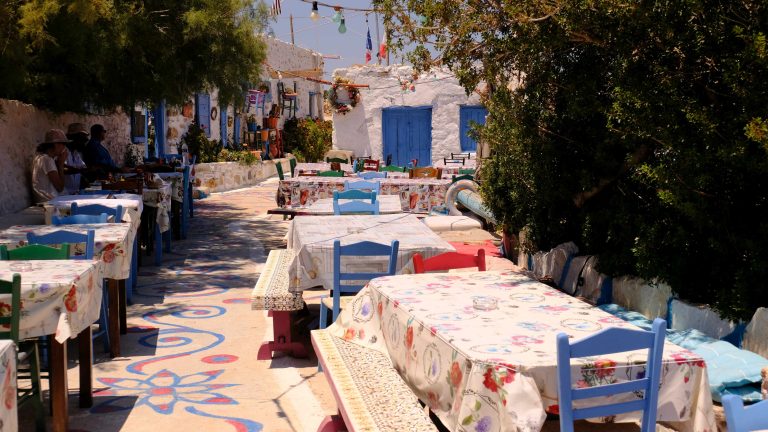 Street photo in Koufonisia, Greece by Graham Waywell