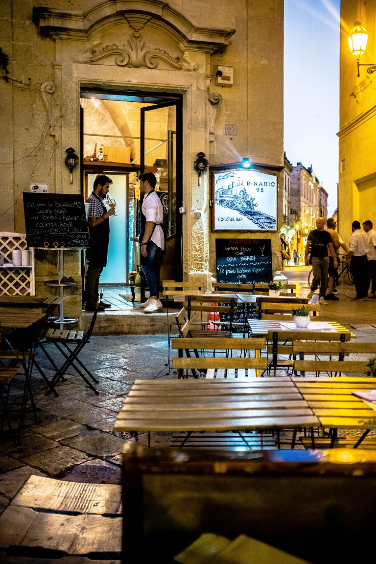 Street photo in Lecce, Italy by Graham Waywell