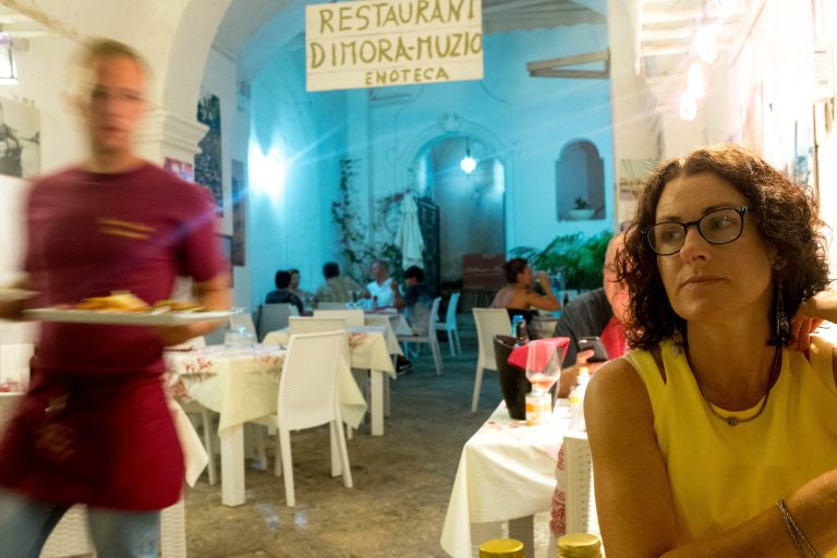 Street photo in Gallipoli, Italy by Graham Waywell