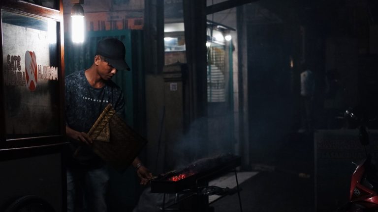 satay seller