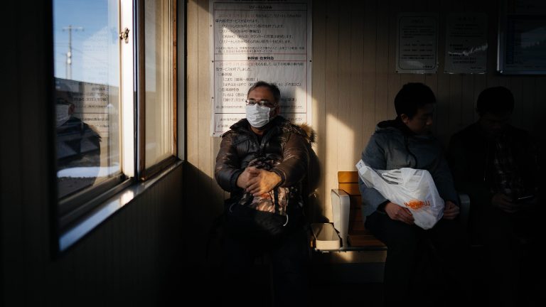 Street photo in Aomori, Japan by Lyndon Grant