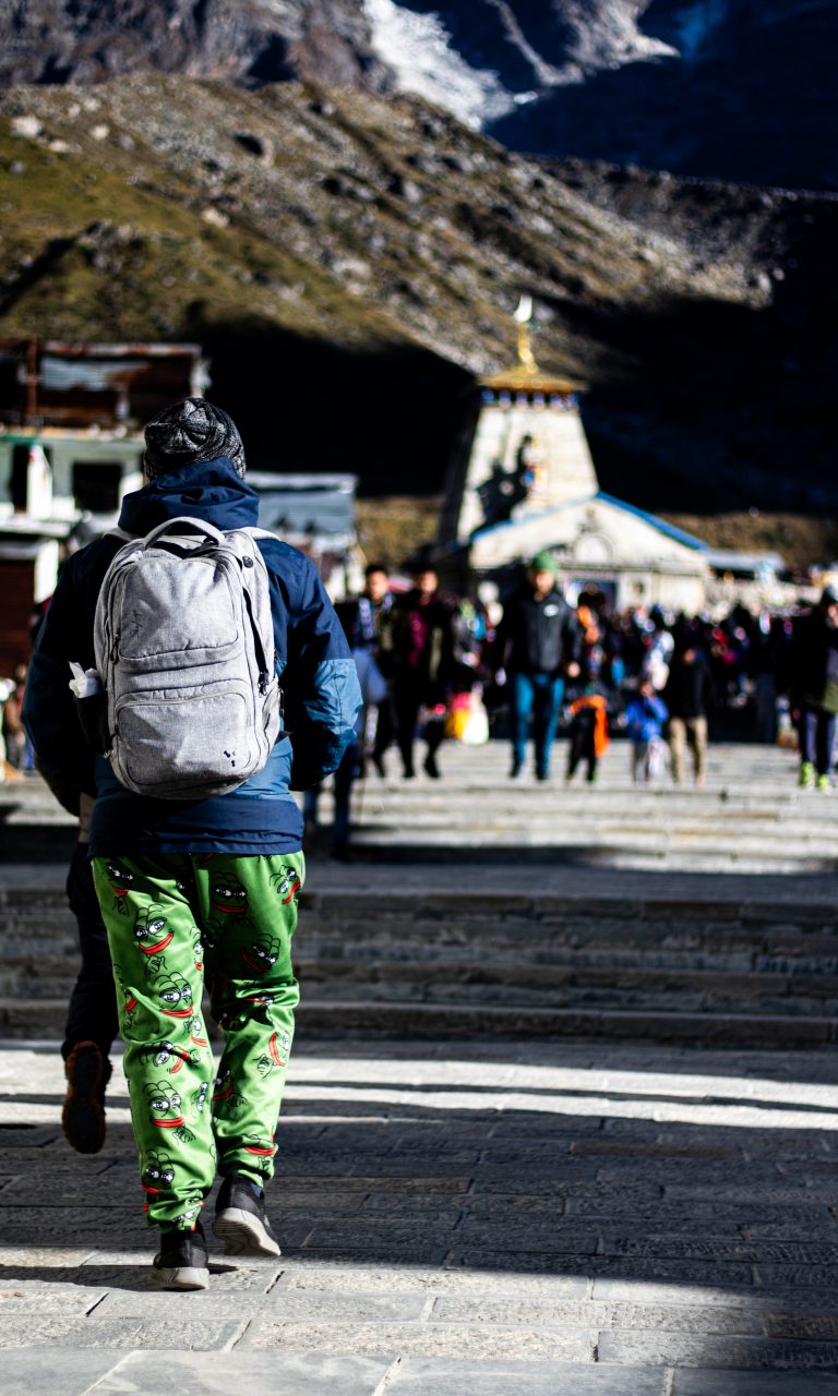Street photo in Kedarnath, India by Gagan Verma