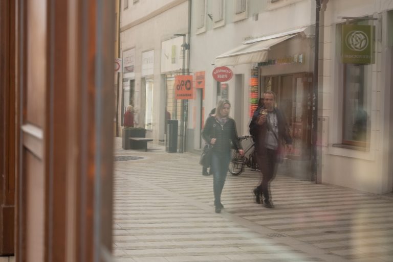 Street photo in Uherské Hradiště, Czechia by Andrea Vyorálková