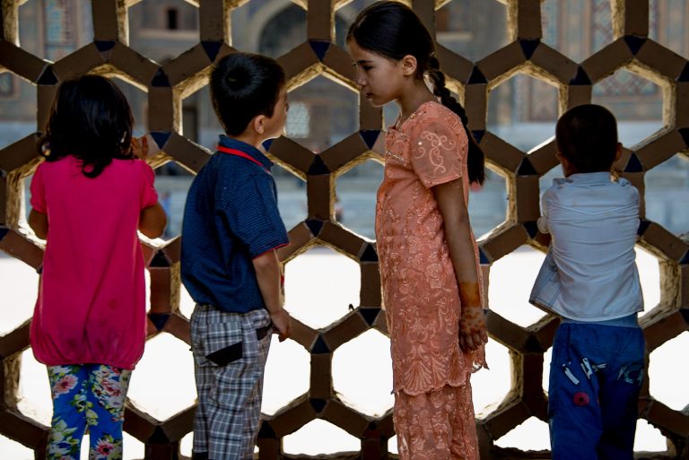 Street photo in Samarkand, Uzbekistan by Jg Coutts