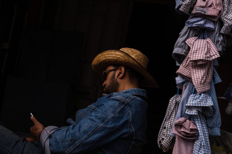 Street photo in Casablanca, Morocco by Mohamed El