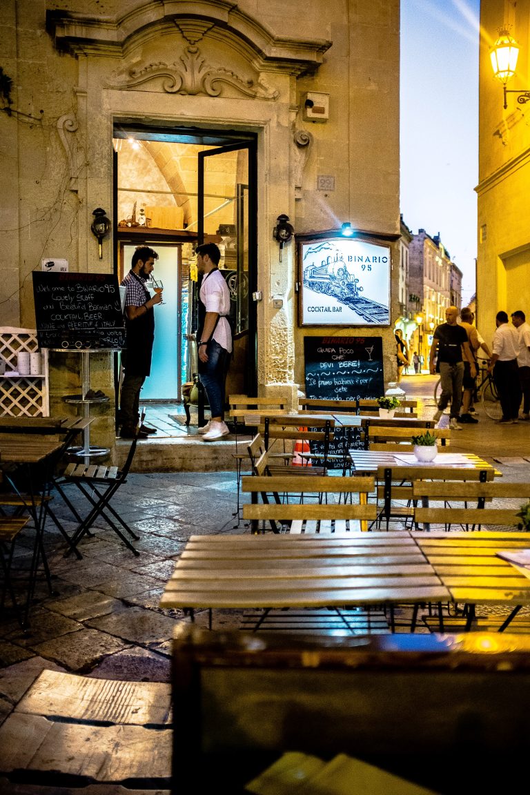 Street photo in Lecce, Italy by Graham Waywell