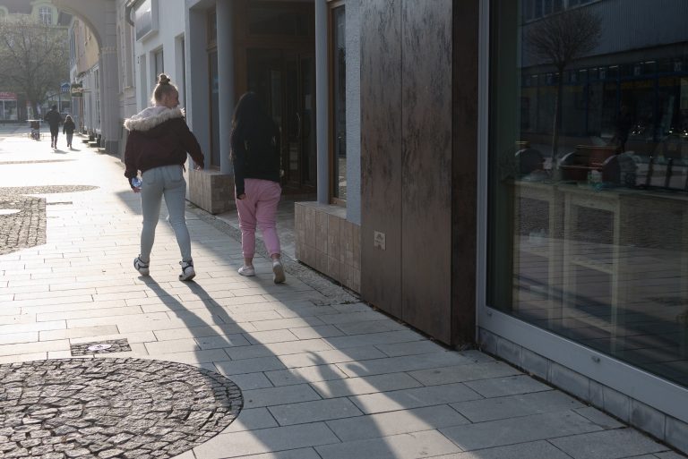 Street photo in Hodonín, Czechia by Andrea Vyorálková