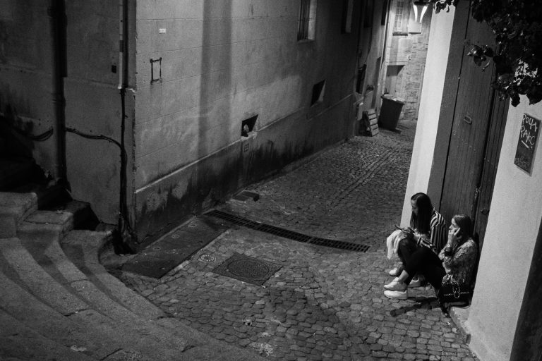 Street photo in Avignon, France by John Cosimano