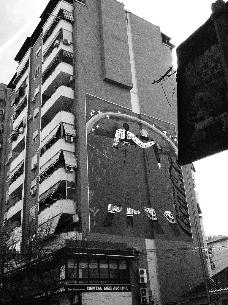 Street photo in Tirana, Albania by Marsiano Qendro