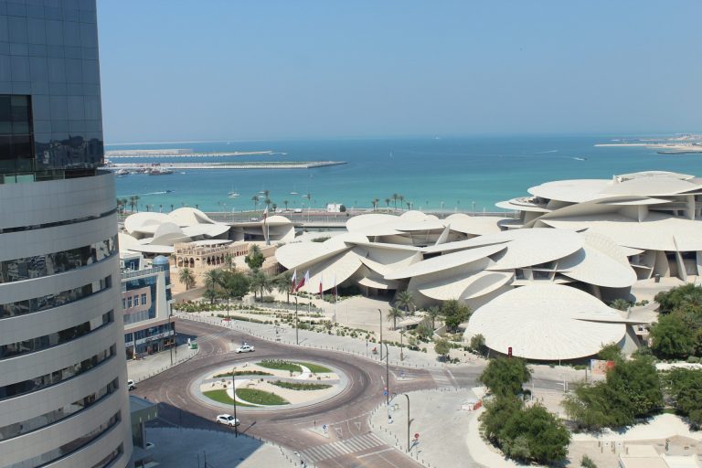 Street photo in Doha, Qatar by Elton Rumion