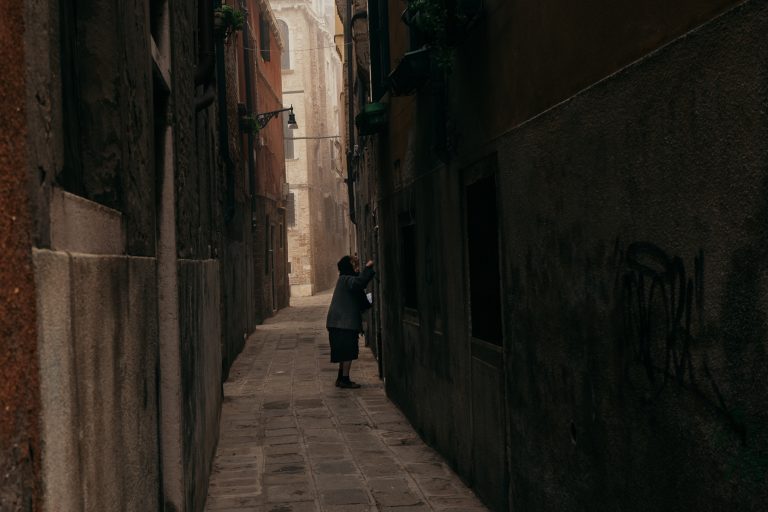 Street photo in Venice, Italy by Steve Walls