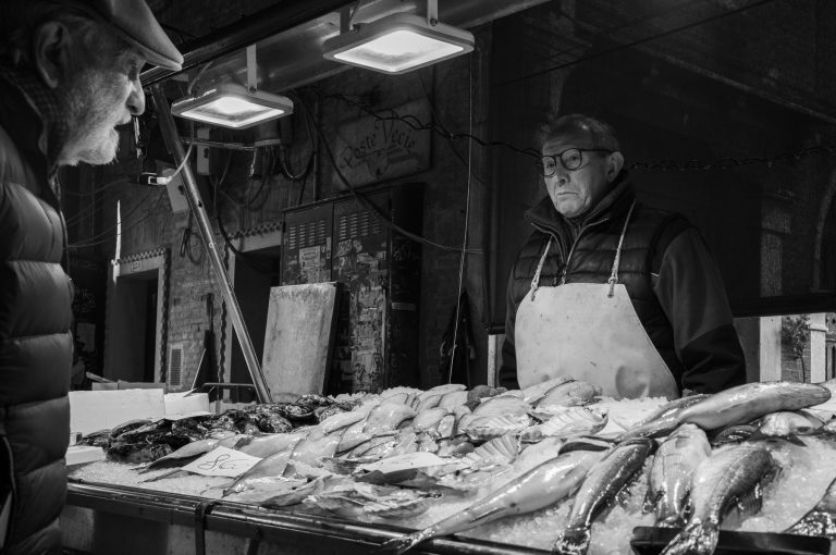 Street photo in Venice, Italy by Steve Walls